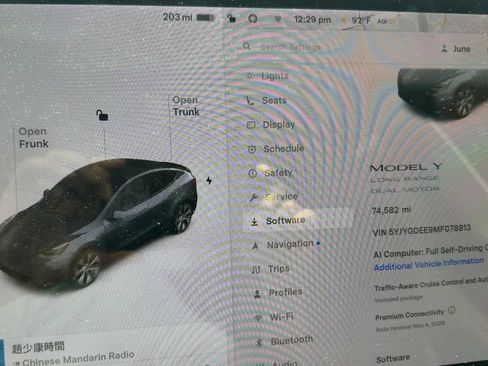 Used 2021 Tesla Model Y Long Range AWD/4WD image 3