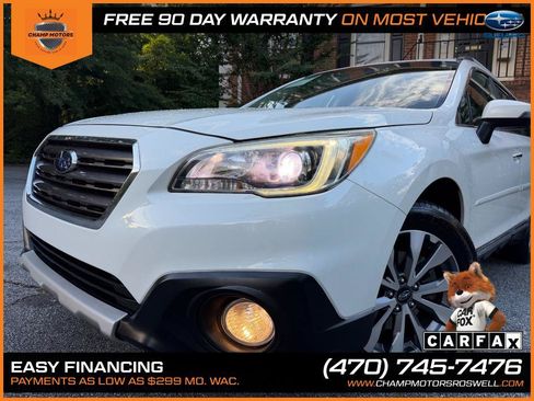Used 2017 Subaru Outback 3.6R Touring w/ Popular Package #5A AWD/4WD image 3