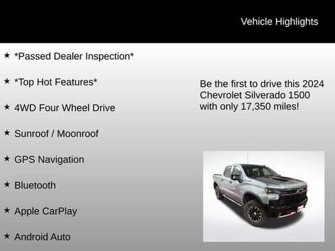 Used 2024 Chevrolet Silverado 1500 ZR2 w/ Technology Package image 7