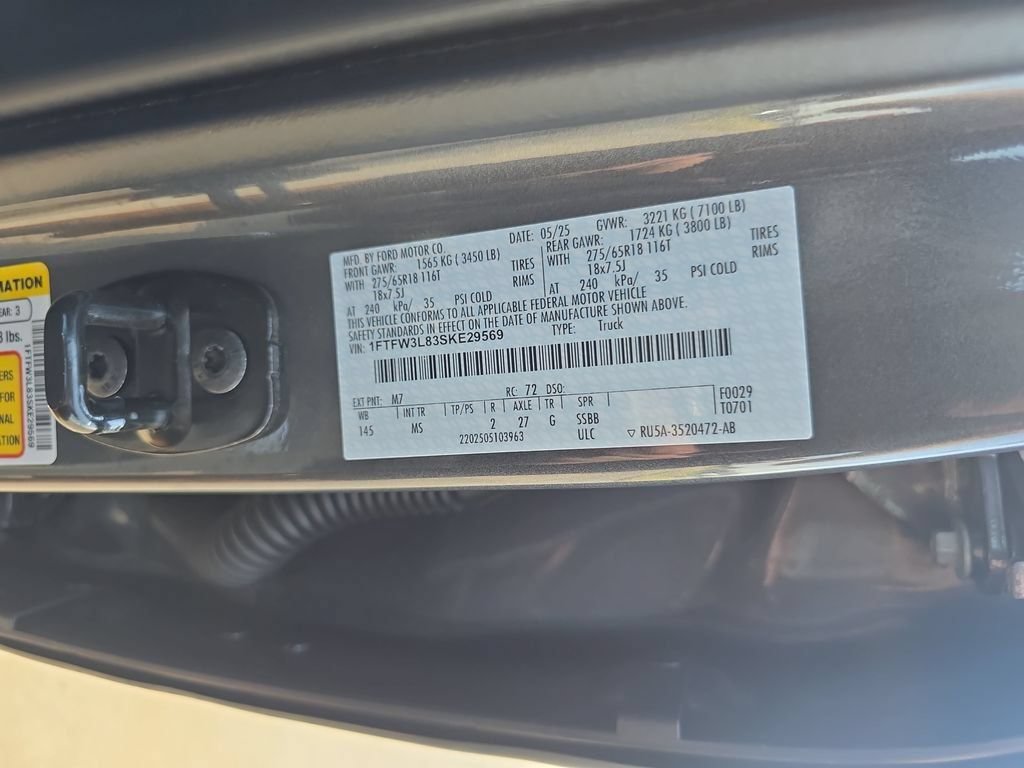 Used 2025 Ford F150 XLT w/ Equipment Group 301A Standard AWD/4WD image 34