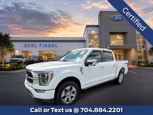 Certified 2023 Ford F150 Platinum w/ Equipment Group 701A High AWD/4WD image 1