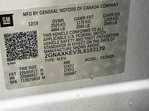 Used 2020 Chevrolet Equinox LT FWD image 27