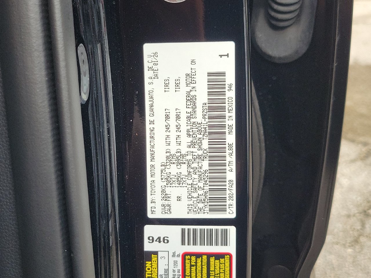 Used 2026 Toyota Tacoma SR RWD image 31