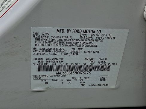 Certified 2022 Ford EcoSport SE image 27