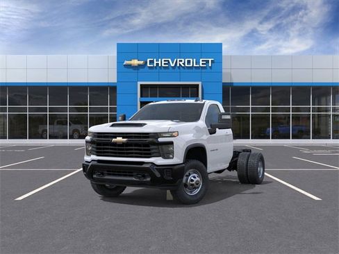 New 2025 Chevrolet Silverado 3500 W/T w/ Snow Plow Prep Package image 8