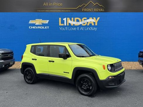 Used 2018 Jeep Renegade Sport w/ Power & Air Group AWD/4WD image 1