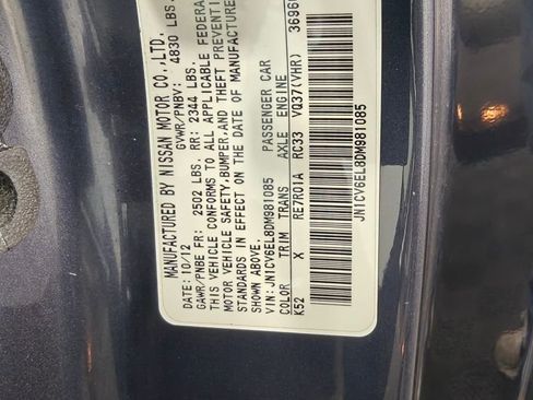 Used 2013 INFINITI G37 x w/ Premium Pkg image 46