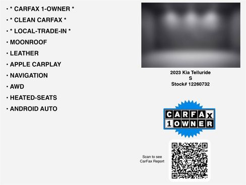 Used 2023 Kia Telluride S w/ S Sunroof Package image 7