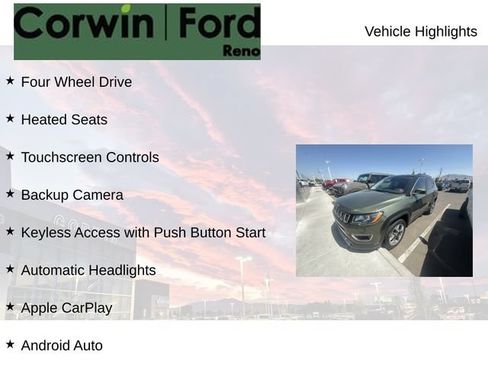 Used 2020 Jeep Compass Limited AWD/4WD image 7