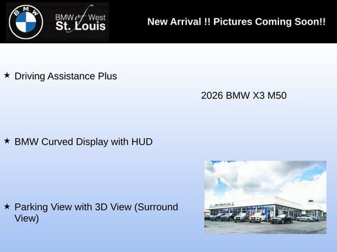 Used 2026 BMW X3 M50 AWD/4WD image 4