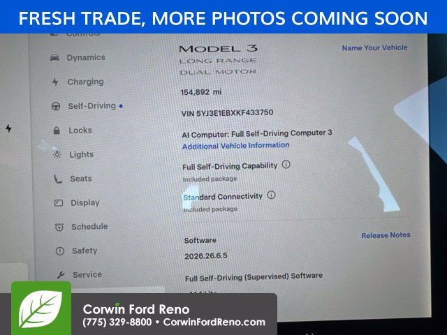 Used 2019 Tesla Model 3 Long Range AWD/4WD image 15