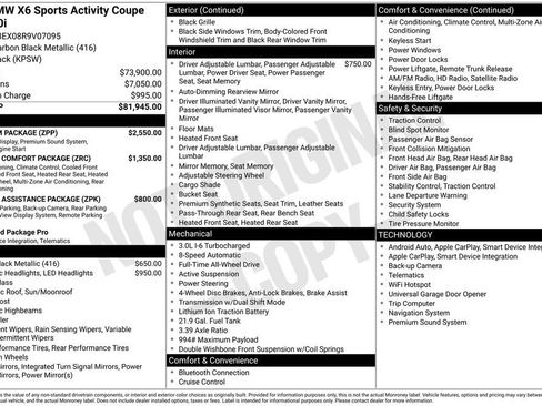 Used 2024 BMW X6 xDrive40i image 62