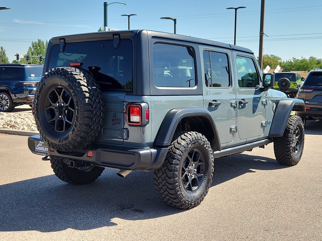Certified 2025 Jeep Wrangler Unlimited Sport S 4xe AWD/4WD image 3