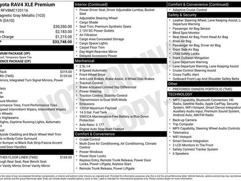 Used 2021 Toyota RAV4 XLE Premium FWD image 45