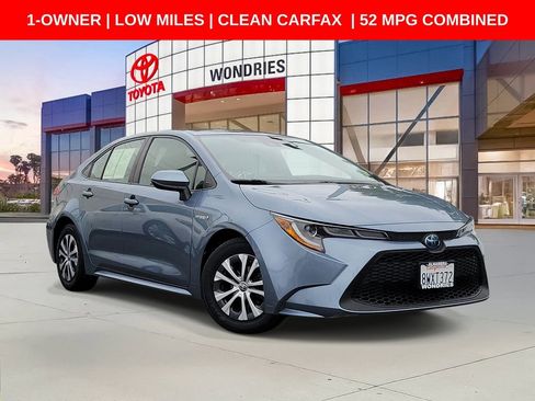 Used 2021 Toyota Corolla LE w/ Carpet Mat Package (TMS) FWD image 1