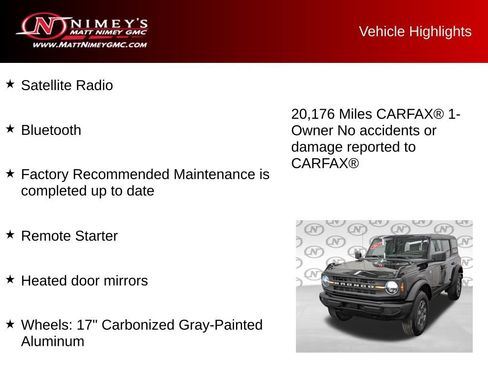 Used 2025 Ford Bronco Big Bend AWD/4WD image 10