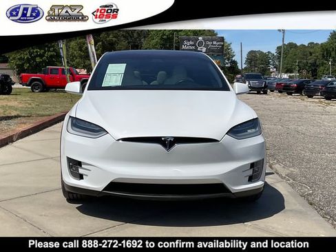 Used 2018 Tesla Model X 100D AWD/4WD image 2