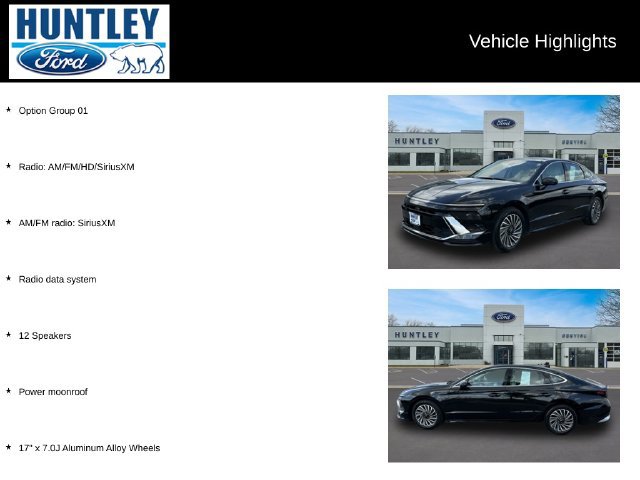 Used 2025 Hyundai Sonata Limited FWD image 2