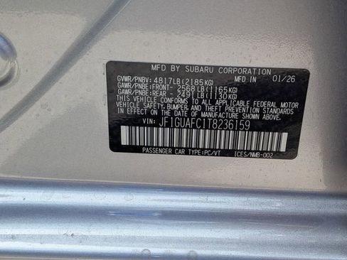 New 2026 Subaru Impreza 2.0i Sport image 32