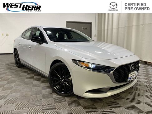 Certified 2024 MAZDA MAZDA3 s FWD image 1