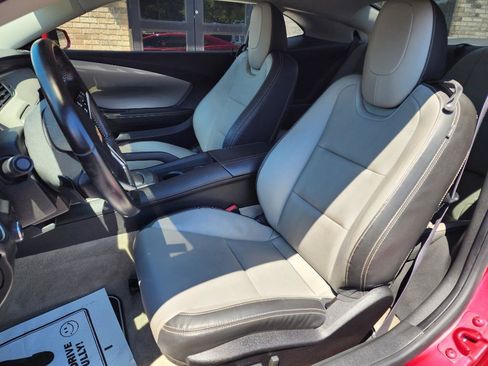 Used 2015 Chevrolet Camaro LT w/ Silver Rally Stripe Package RWD image 14