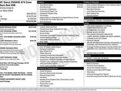 Used 2020 GMC Sierra 2500 AT4 w/ AT4 Premium Package image 4