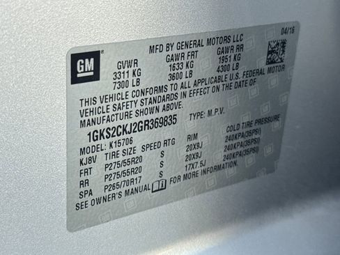 Used 2016 GMC Yukon Denali w/ Open Road Package image 51