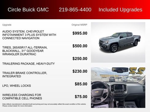 Used 2022 Chevrolet Colorado Z71 AWD/4WD image 3