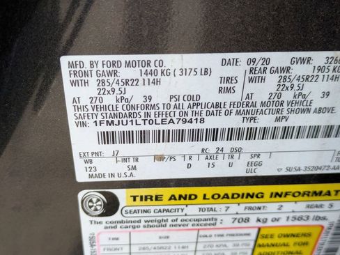 Used 2020 Ford Expedition Platinum image 34