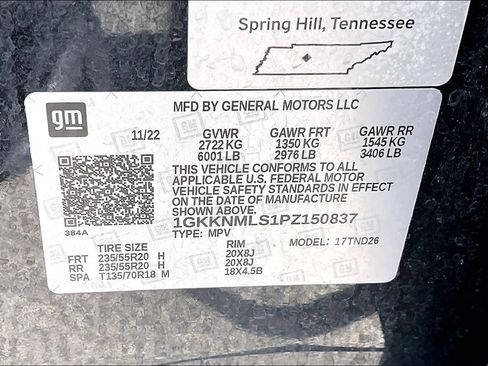 Certified 2023 GMC Acadia SLT w/ Elevation Edition image 32