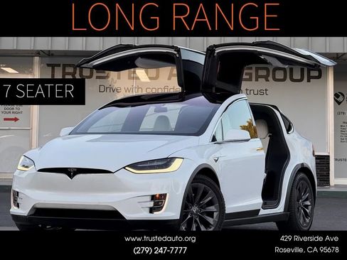 Used 2018 Tesla Model X 100D AWD/4WD image 1