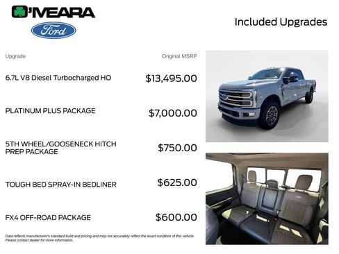 Used 2026 Ford F350 Platinum w/ Platinum Plus Package AWD/4WD image 4
