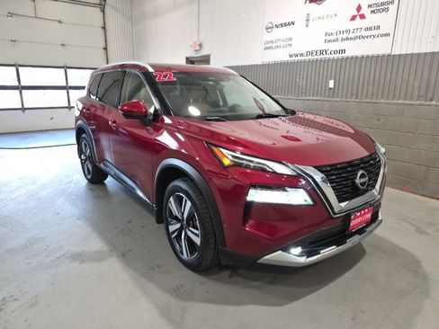 Used 2022 Nissan Rogue Platinum w/ Head-Up Display Package AWD/4WD image 1