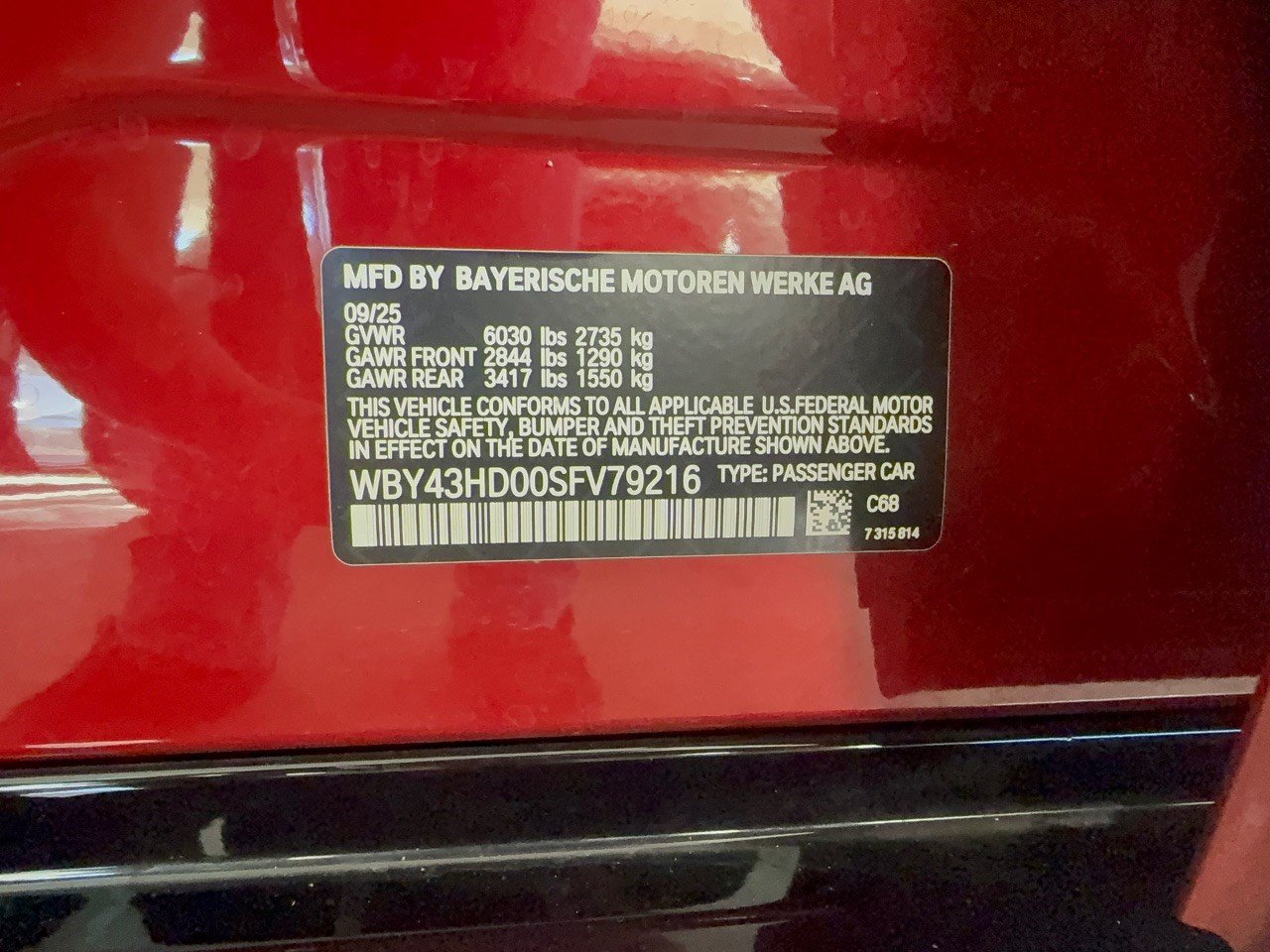 Certified 2025 BMW i4 xDrive40i w/ M Sport Package AWD/4WD image 12