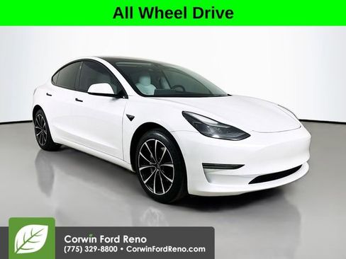 Used 2022 Tesla Model 3 Long Range AWD/4WD image 1