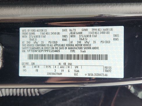 Certified 2023 Ford F150 XLT w/ Equipment Group 302A High image 27