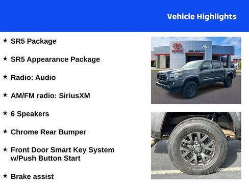 Used 2023 Toyota Tacoma SR5 w/ SR5 Appearance Package RWD image 4