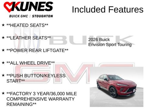 New 2026 Buick Envision Sport Touring AWD/4WD image 3