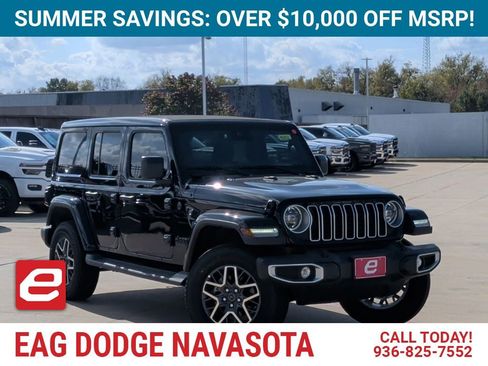 New 2025 Jeep Wrangler Unlimited Sahara w/ Safety Group AWD/4WD image 1