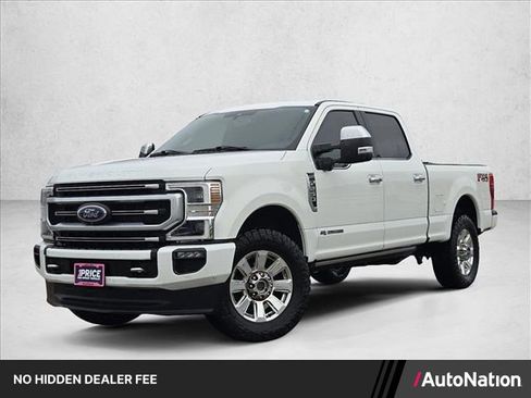 Used 2020 Ford F250 Platinum w/ FX4 Off-Road Package AWD/4WD image 1