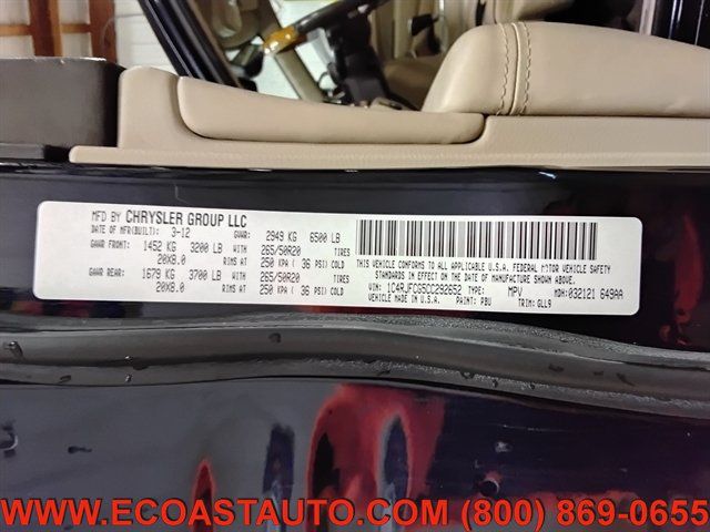 Used 2012 Jeep Grand Cherokee Overland AWD/4WD image 19