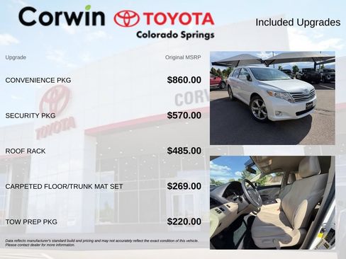 Used 2011 Toyota Venza AWD w/ Convenience Pkg image 8