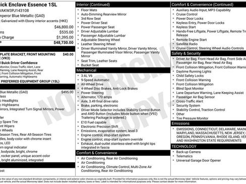 Used 2023 Buick Enclave Essence image 7