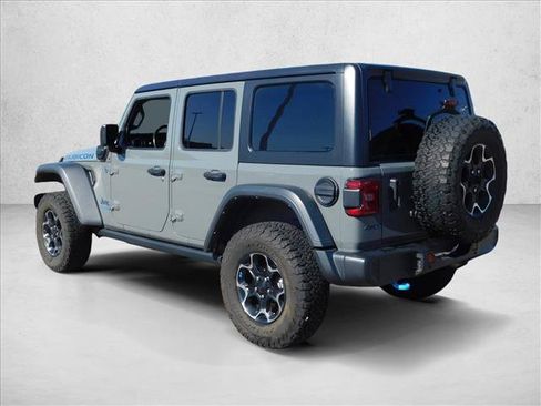 Used 2021 Jeep Wrangler Unlimited Rubicon 4xe w/ Steel Bumper Group AWD/4WD image 7