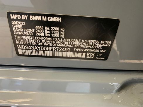 Used 2024 BMW M3 Competition image 63