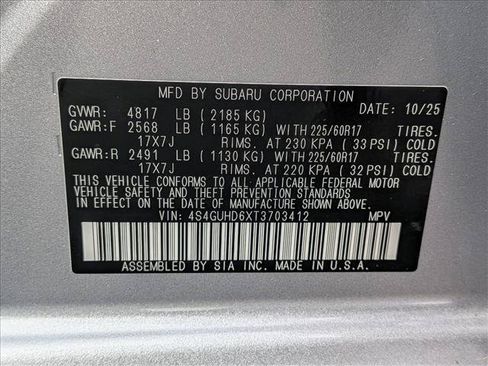 Certified 2026 Subaru Crosstrek 2.5i Premium AWD/4WD image 25
