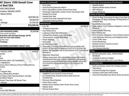 Used 2024 GMC Sierra 1500 Denali w/ Technology Package image 39