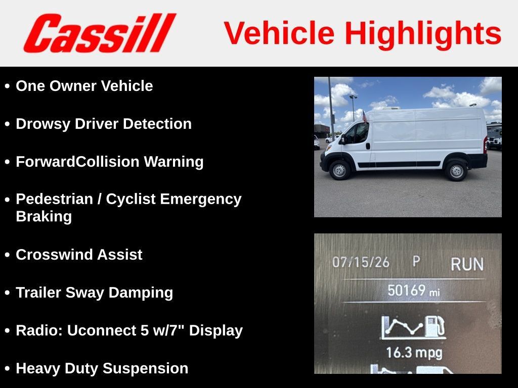 Used 2025 RAM ProMaster 2500 FWD image 7
