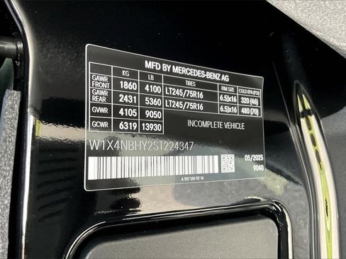 New 2025 Mercedes-Benz Sprinter 2500 image 11