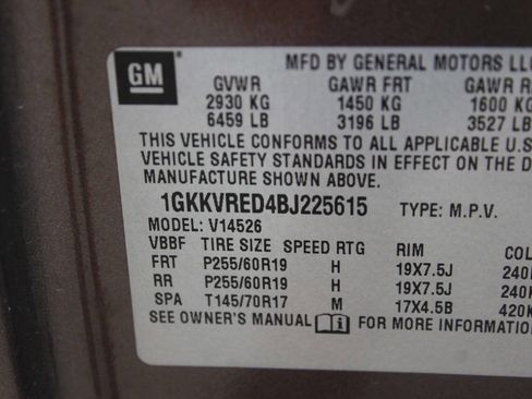 Used 2011 GMC Acadia SLT image 9